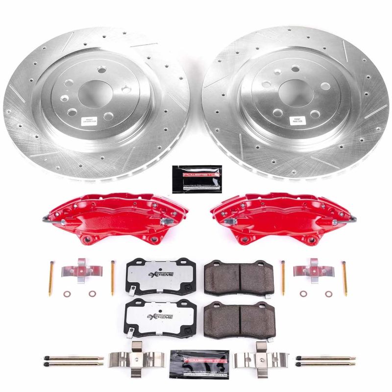 PowerStop fits Chevrolet Camaro Rear Z26 Street Warrior Brake Kit w/Calipers