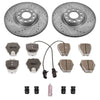 PowerStop K948-26 00-04 fits Audi A6 Quattro Front Z26 Street Warrior Brake Kit