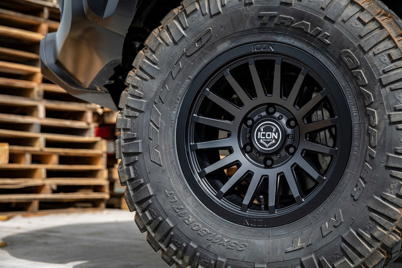 ICON 3617856350SB Recon SLX 17x8.5 6x135 6mm Offset 5in BS 87.1mm Bore Satin Black Wheel