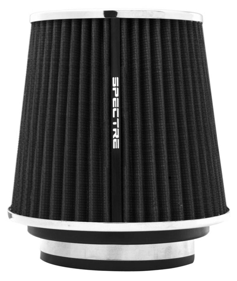 Spectre 8131 Adjustable Conical Air Filter 5-1/2in. Tall (Fits 3in. / 3-1/2in. / 4in. Tubes) - Blk