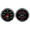 AutoMeter 1452 Autometer Designer Black Quad & Tach/Speedo 5in. - 2 Pc.