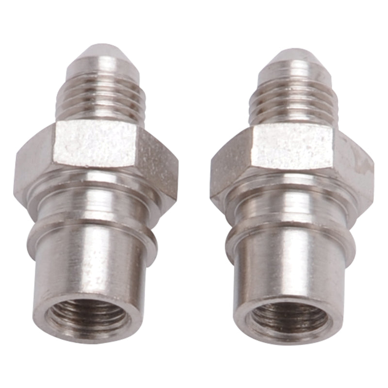 Russell 640421 Performance -4 AN Metric Adapter Fitting (2 pcs.) (Beveled)