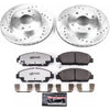 PowerStop K1033-26 92-96 fits Honda Prelude Front Z26 Street Warrior Brake Kit