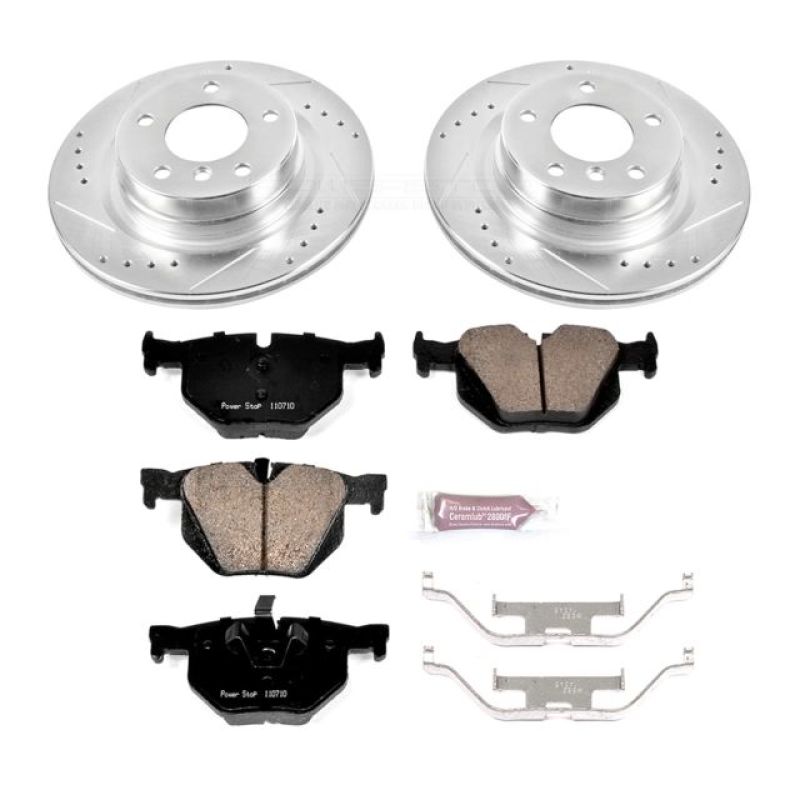 PowerStop K5982 fits BMW 11-13 335i Rear Z23 Evolution Sport Brake Kit