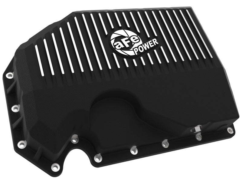 AFE 46-71240B fits VW 1.8L/2.0L w/o Oil Sensor Engine Oil Pan Black POWER Stree