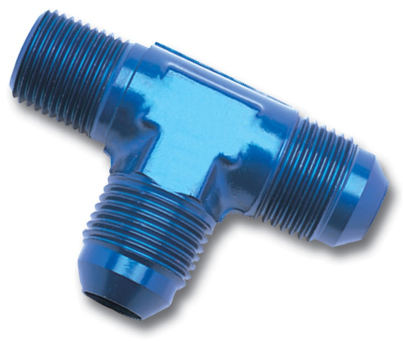 Russell 661140 Performance -10 AN to 1/2in NPT Flare to Pipe Tee On Run Fitting