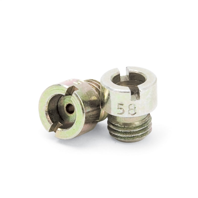 Edelbrock 12458 Standard Main Jets 1/4-32 Thread Jet 58 Size-0 057In Quantity-2