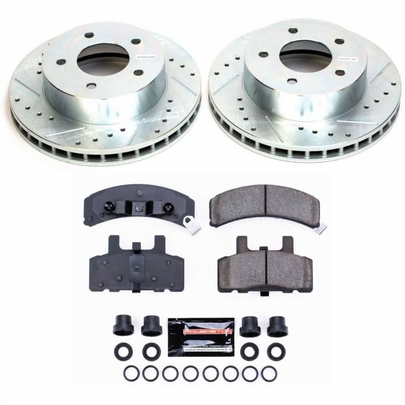PowerStop K4873 fits Chevrolet 90-02 Astro Front Z23 Evolution Sport Brake Kit