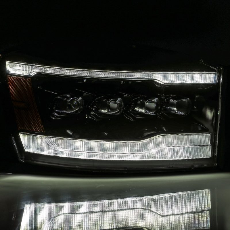 AlphaRex 880538 fits Ram 06-08 1500HD NOVA LED Proj Headlights Plnk Style Alpha