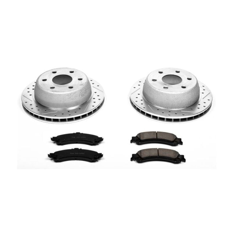 PowerStop K2046 fits Cadillac 02-06 Escalade Rear Z23 Evolution Sport Brake Kit