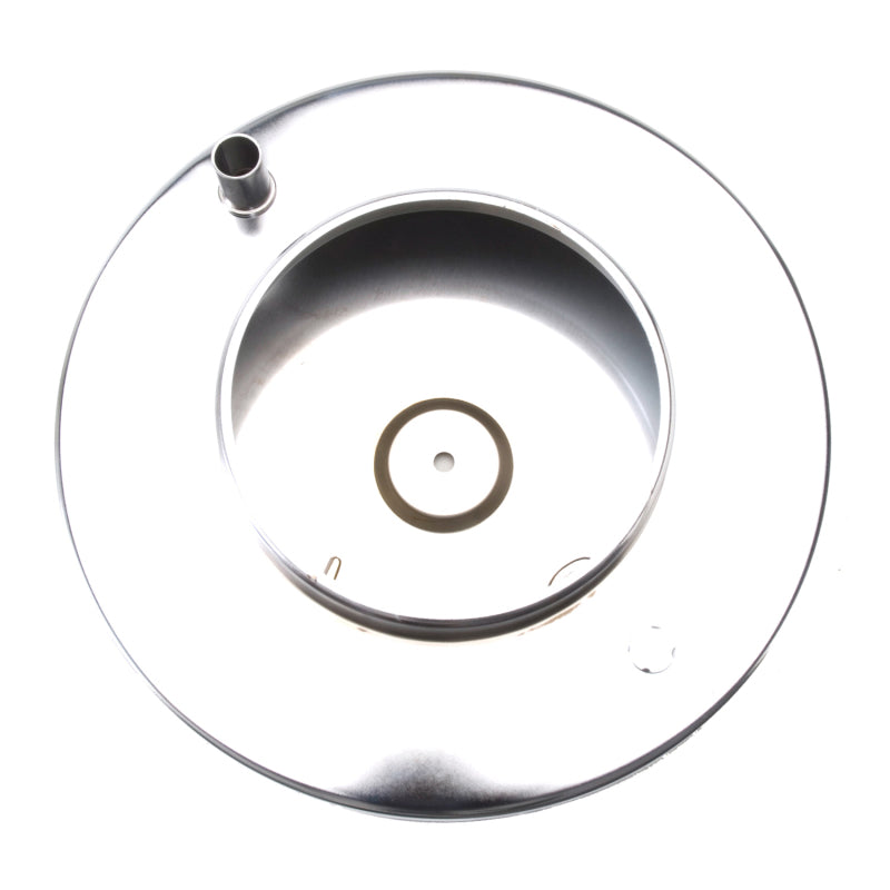 Edelbrock 1208 Air Cleaner Pro-Flo Series Round Steel Top Paper Element 10In Dia X 3 5In Chrome