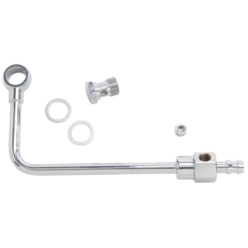 Edelbrock 8126 Fuel Line for Edelbrock Carburetors 3/8In Barb Inlet