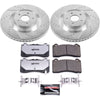 PowerStop K7318-26 16-18 fits Ford Focus Front Z26 Street Warrior Brake Kit