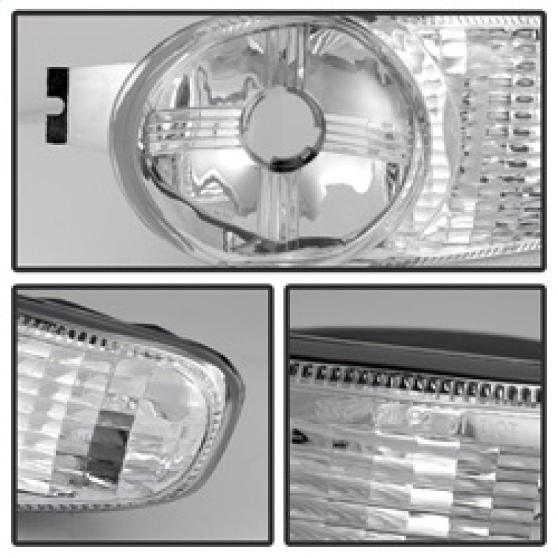 Xtune 9027086 fits GMC 00-06 Sierra Denali Bumper Lights Clear CBL-GD00-C
