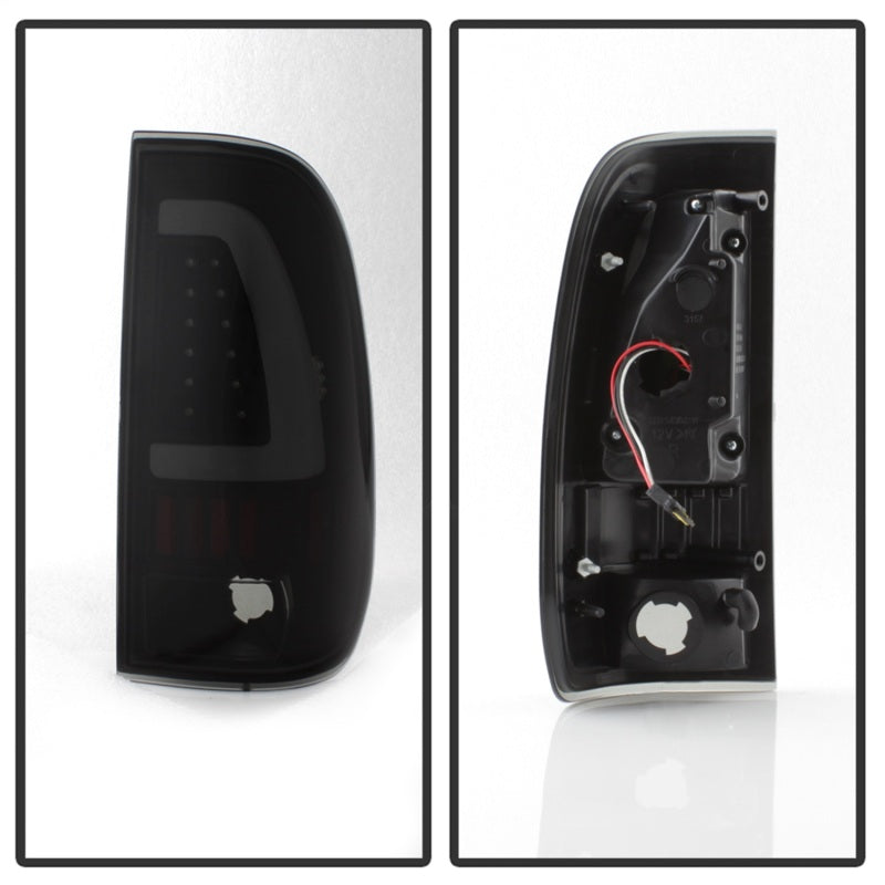 SPYDER 9038501 xTune fits Ford F-150 Light Bar LED Tail Lights - Black Smoke