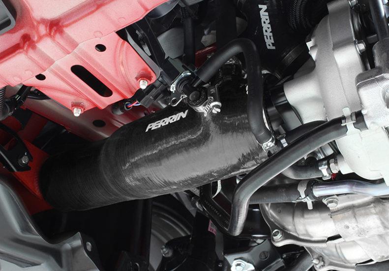 Perrin Performance PSP-INT-424BK PERRIN fits Subaru Turbo Inlet Hose 3in Adapter