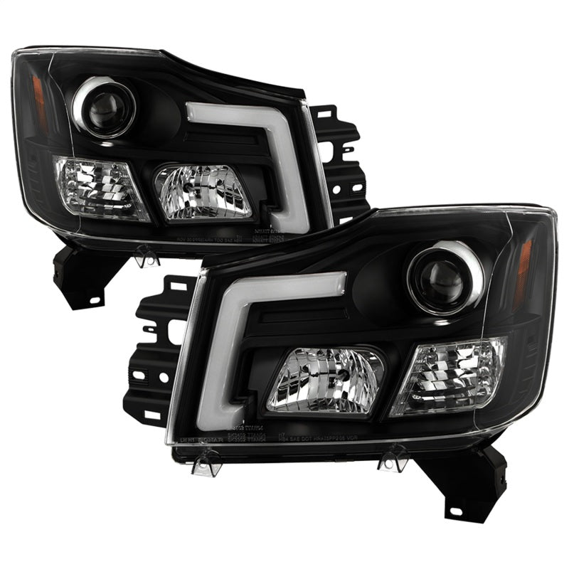 Spyder 5088406 fits Nissan 04-15 Titan High-Power LED Module Equipped Headlight
