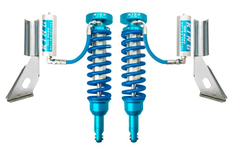 King 25001-133-EXT Shocks 2010+ fits Toyota FJ Front 2.5 Dia Coilover Remote Reservoir Shock (Pair)