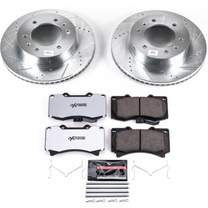 PowerStop K3035-36 06-10 fits Hummer H3 Front Z36 Truck & Tow Brake Kit