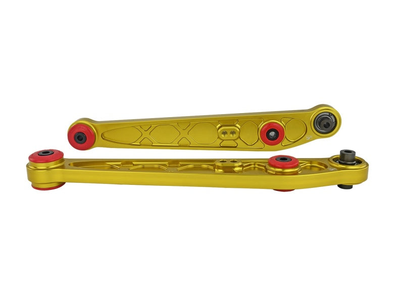 Skunk2 Racing 542-05-1210 Skunk2 fits Honda/fits Acura EK Alpha Series Rear Lower Control Arm Set - Gold