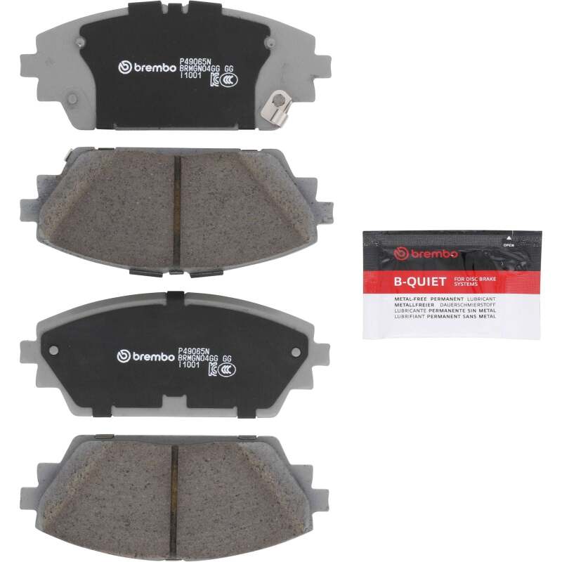 Brembo OE P49065N 19-23 fits Mazda 3 PRIME Ceramic Brake Pad - Front