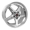 Race Star 92-705253DP 92 Drag Star 17x10.50 5x4.75bc 7.00bs Direct Drill Polished Wheel