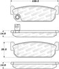 Stoptech 308.0481 Street Brake Pads