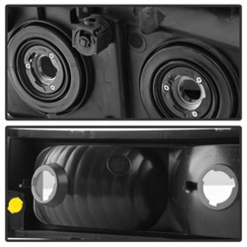 9030253 Xtune fits Chevy 03-06 Silverado 2500HD Crystal Headlights w/ Bumper L