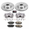 PowerStop KCOE6974 fits Mazda 14-16 3 Front Autospecialty Brake Kit w/Calipers