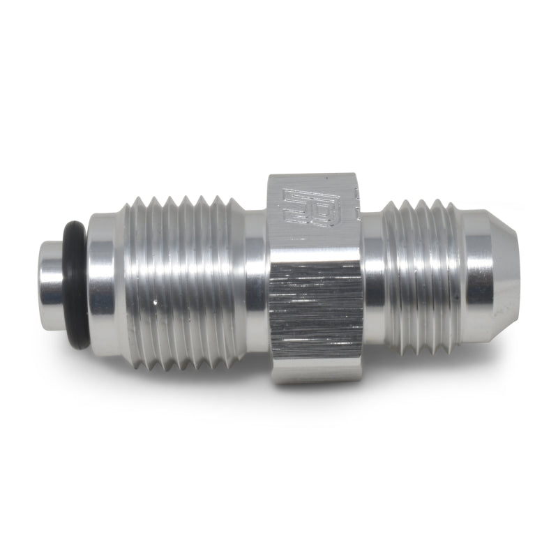 Russell 648030 Performance -6 AN (male to 5/8in-18 O-ring seal) Power Steering Adapter. Clear anodized