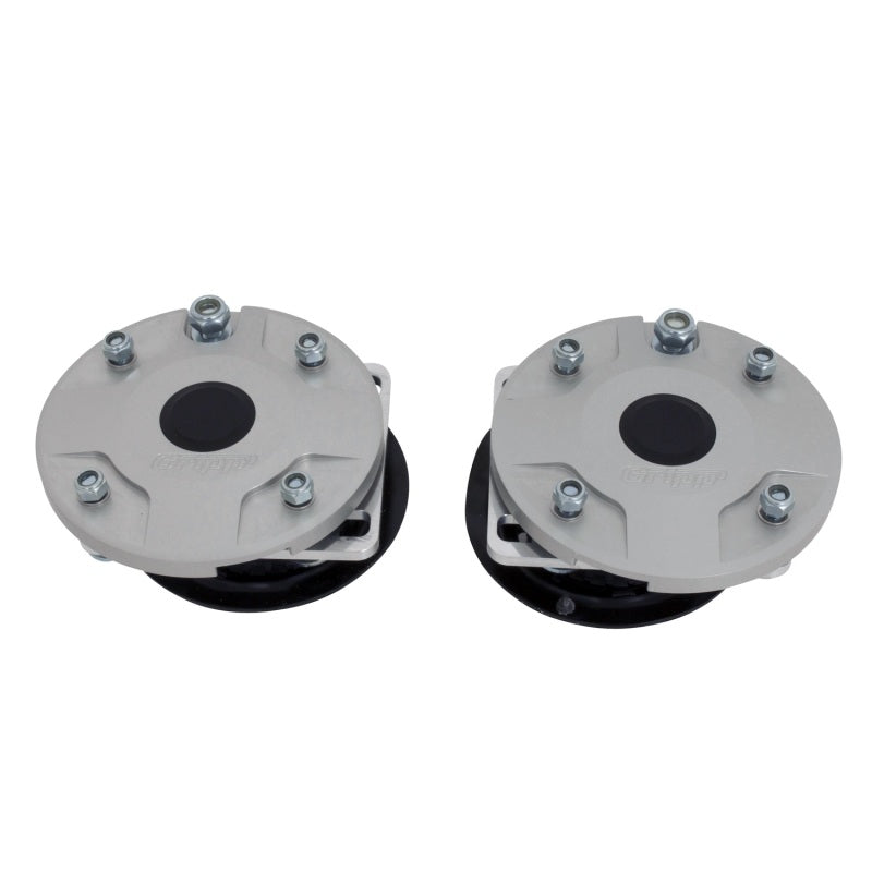 BBK 2551 Mustang Caster Camber Plate Kit - Silver Anodized Finish