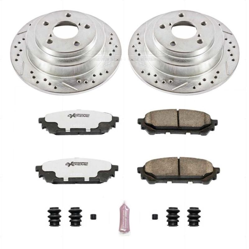 PowerStop K447-26 05-06 fits Saab 9-2X Rear Z26 Street Warrior Brake Kit