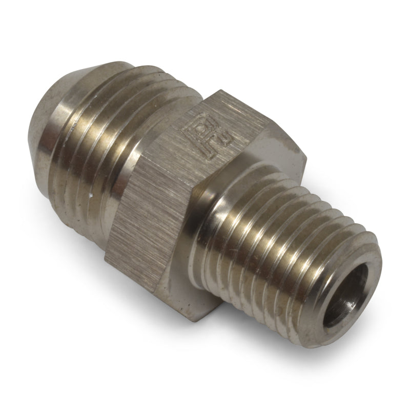 Russell 660461 Performance -6 AN to 3/8in NPT Straight Flare to Pipe (Endura)