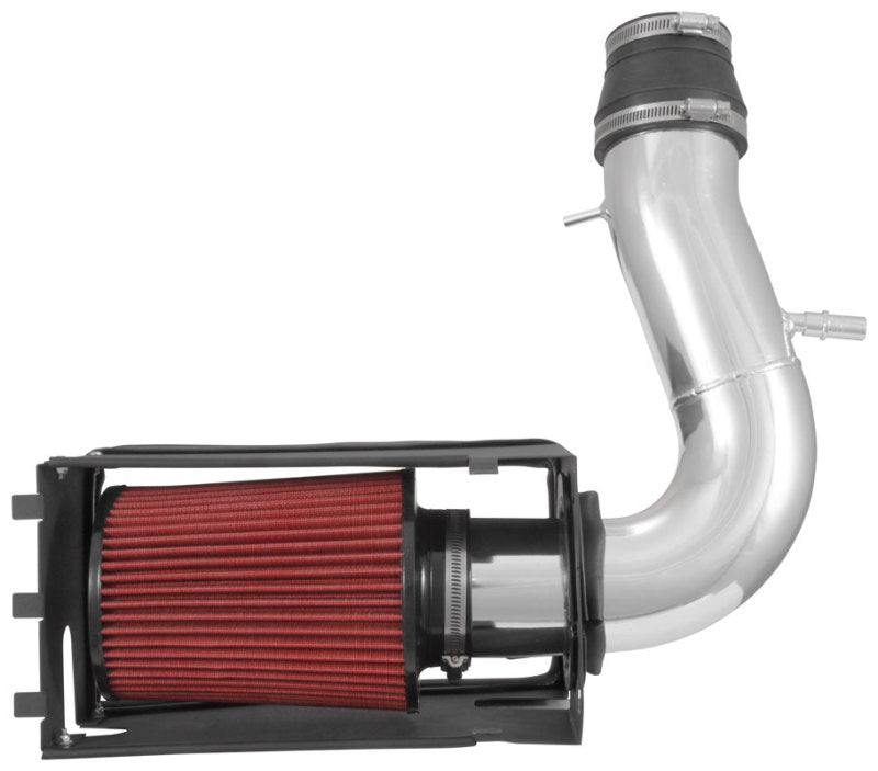 Spectre 9038 11-19 fits Ford Explorer V6-3.5L F/I Air Intake Kit - Polished Aluminum w/Red Filter