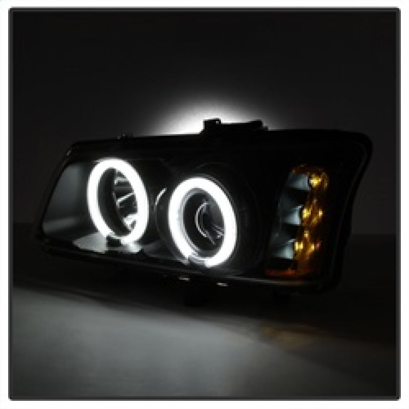 Spyder 5030023 fits Chevy 03-06 Silverado 1500 Projector HeadlightsCCFLHalo LED