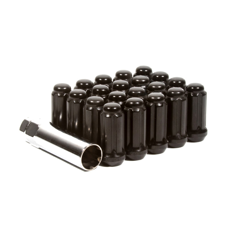 Method LK-W56012SB Lug Nut Kit - Spline - 1/2in - 6 Lug Kit - Black