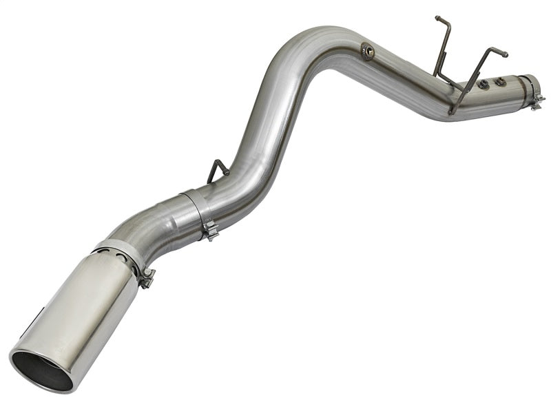 AFE 49-44085-P BORE HD 5in 409-SS DPF-Back Exhaust w/Polished Tip 2017 fits GM