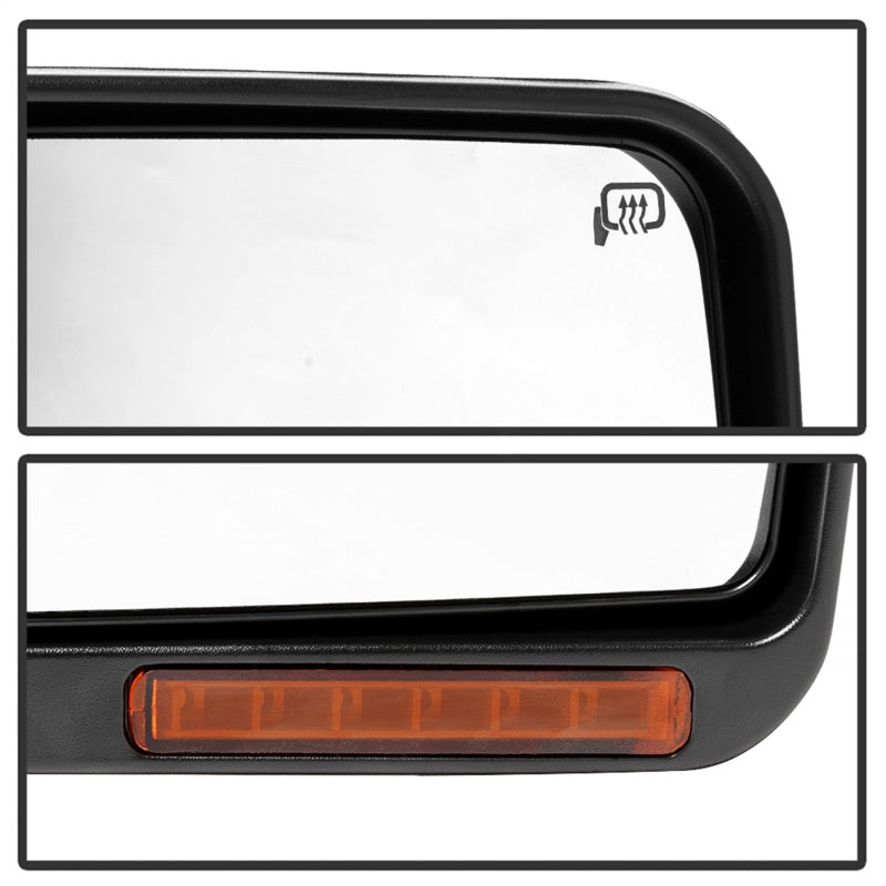 xTune 9943164 04-06 fits Ford F-150 Heated Amber Seq LED Signal OEM Pwr Mirrors