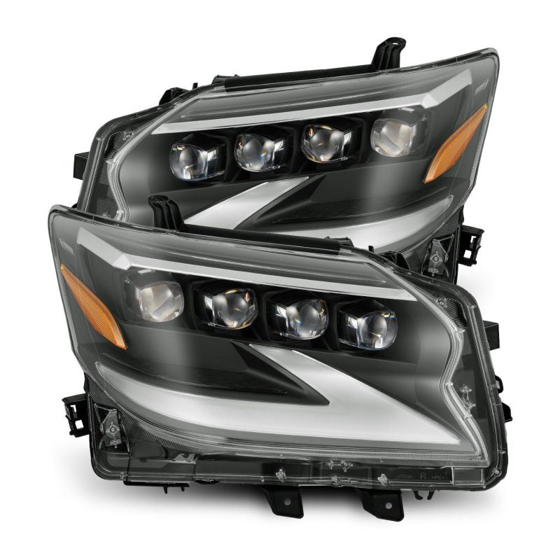 AlphaRex 880300 fits Lexus 14-19 GX 460 NOVA LED Projector Headlights Plank Sty