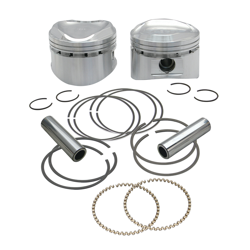 S&S Cycle 92-2048 84-99 BT 89in Low Compression Stroker Pistons - .020in