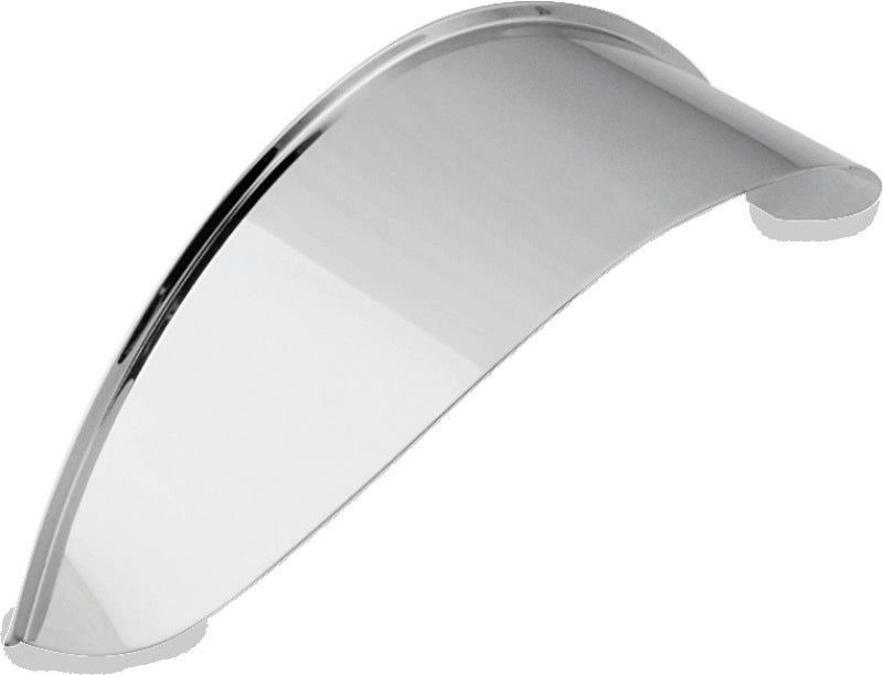 Bikers Choice 490523 Chrome Headlight Visor 7in Universal Custom Replaces H-D 6