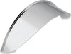 Bikers Choice 490523 Chrome Headlight Visor 7in Universal Custom Replaces H-D 6