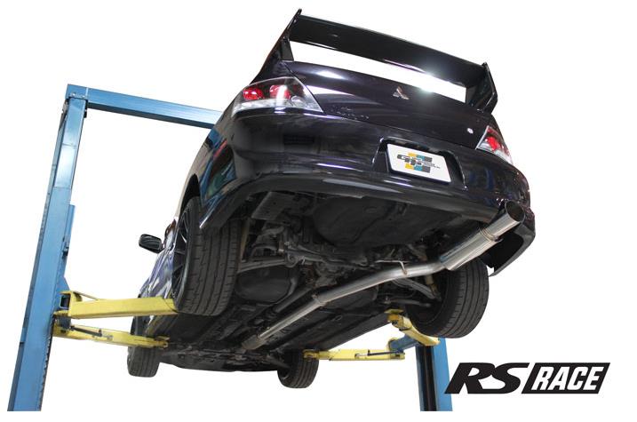 GReddy 10138403 03-05 fits Mitsubishi EVO 8/9 Revolution RS Exhaust (US Rear Bum