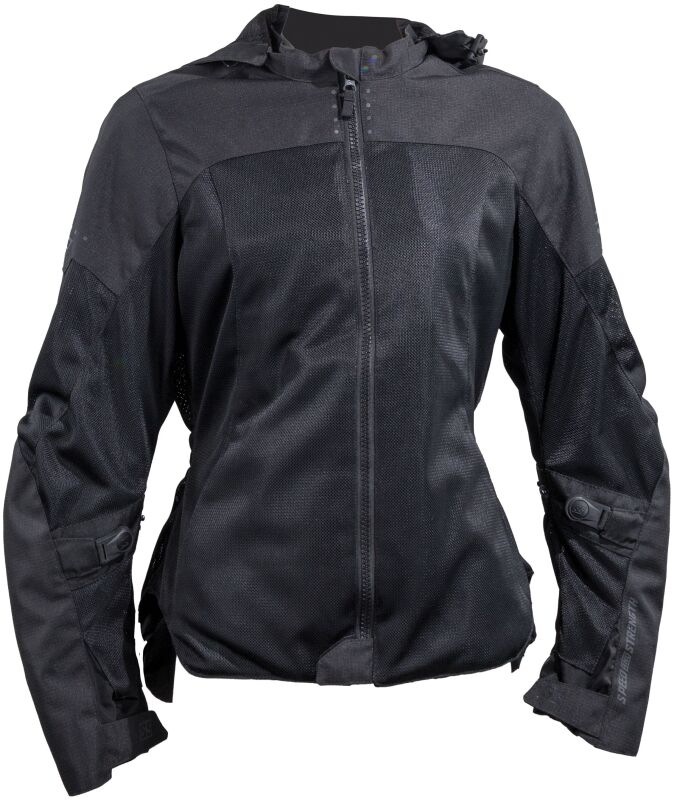 Speed and Strength 609916 Starstruck Mesh Jacket Black Womens - XL