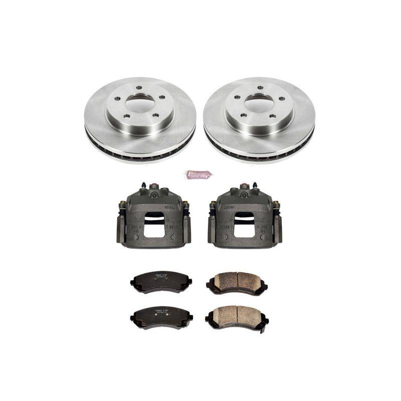 PowerStop fits Buick 02-07 Rendezvous Front Autospecialty Brake Kit w/Calipers