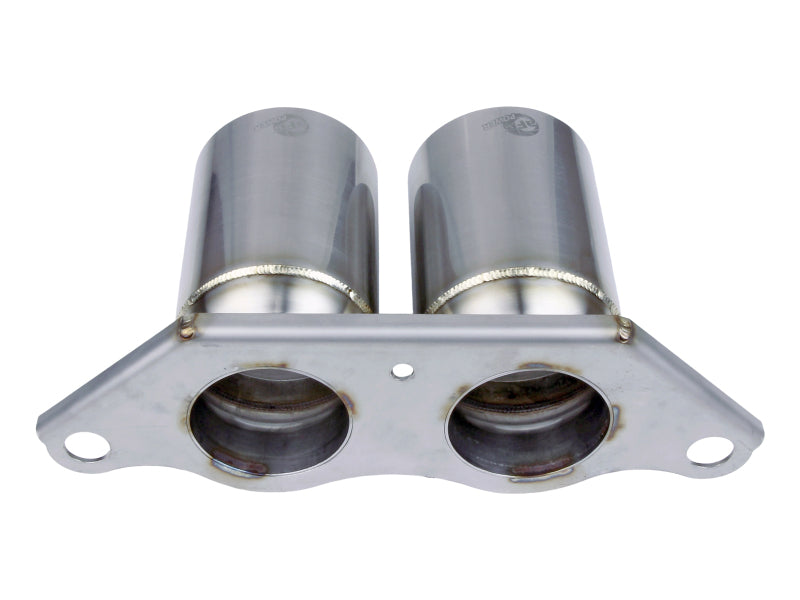 AFE 49C36435-H Mach Force Xp 4in 304 SS Bolt-On Exhaust Tips Brushed 14-19 fits