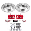 PowerStop KC6172 26 fits Honda CR-V Rear Z26 Street Warrior Brake Kit w/Calipers