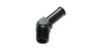 Vibrant 11228 1/2in NPT to 1/2in Barb 45 Degree Fitting - Aluminum