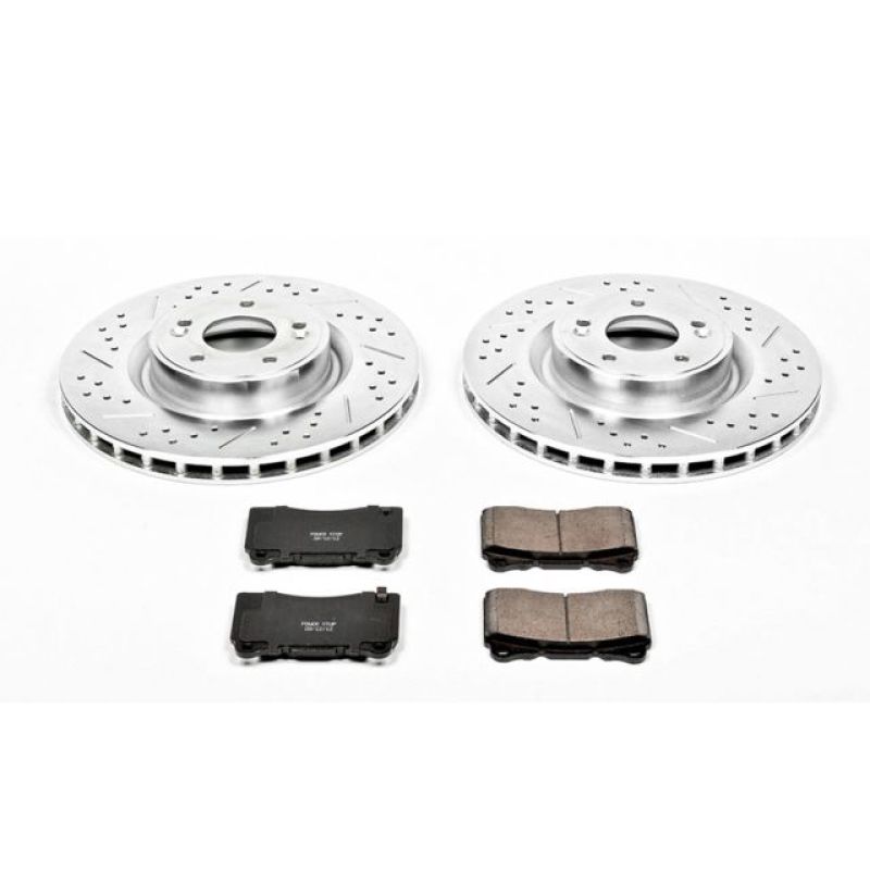 PowerStop fits Hyundai Genesis 10-16 Coupe Front Z23 Evolution Sport Brake Kit