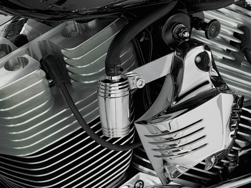 Kuryakyn 9931 Kuryakyn Bluegrass Breather Catch Tank